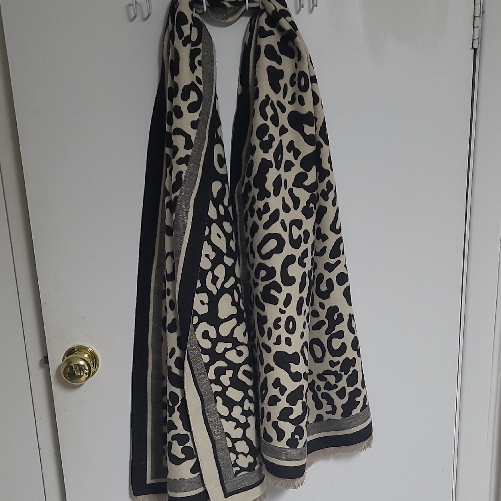 Chic Animal Print Scarf By SAACHI